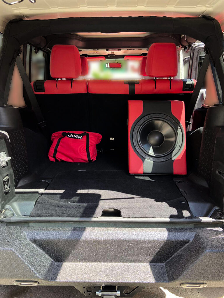 JEEP WRANGLER JK заднє багажне відділення