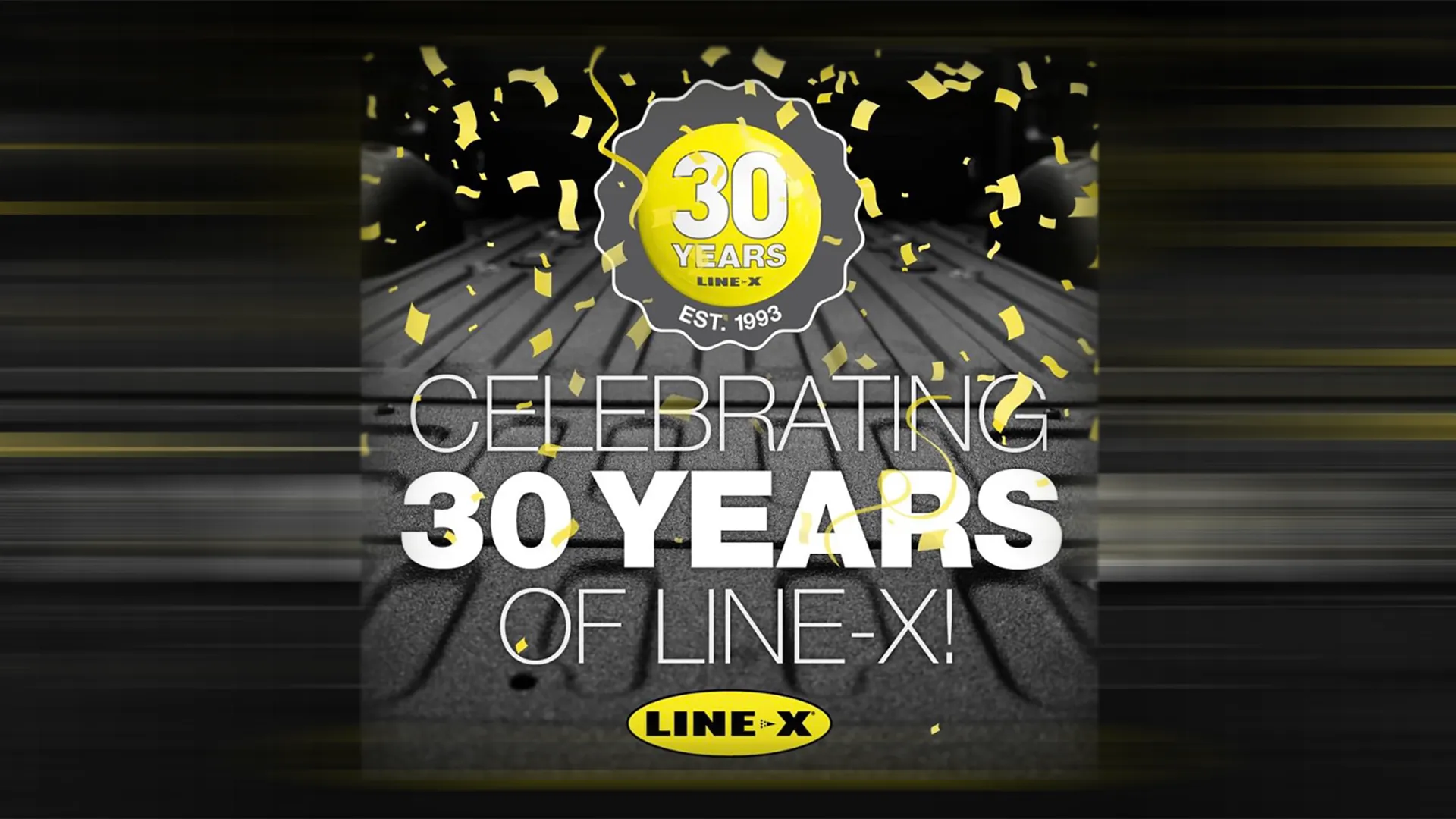 LINE-X 30 anniversary