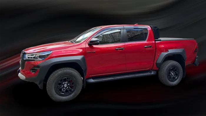 TOYOTA HILUX GR Sport - нове покоління HILUX. Захист вантажного відсіку покриттям Line-X XS-100