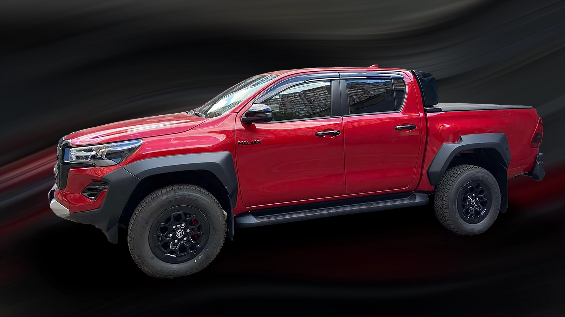 TOYOTA HILUX GR Sport - нове покоління HILUX. Захист вантажного відсіку покриттям Line-X XS-100