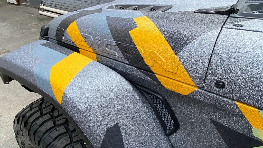 JEEP WRANGLER JL RUBICON. Захист покриттям Line-X