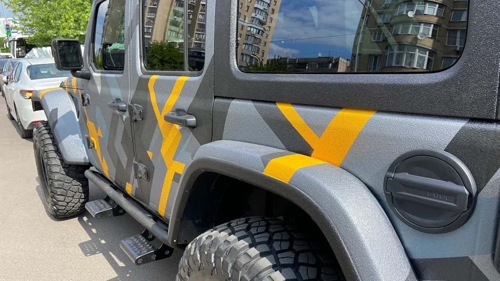 JEEP WRANGLER JL RUBICON. Захист покриттям Line-X