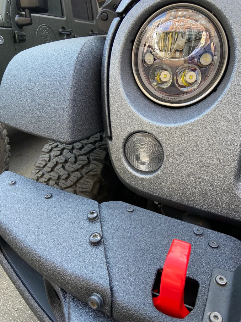 JEEP WRANGLER JK RUBICON із захистом LINE-X та IMRON 700 для захисту від ультрафіолету