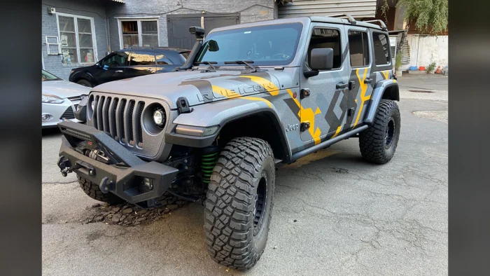 JEEP WRANGLER JL cheking 4 Jeep Wrangler JL. Перевірка стану покриття Line-X після п’яти місяців офроудної експлуатації