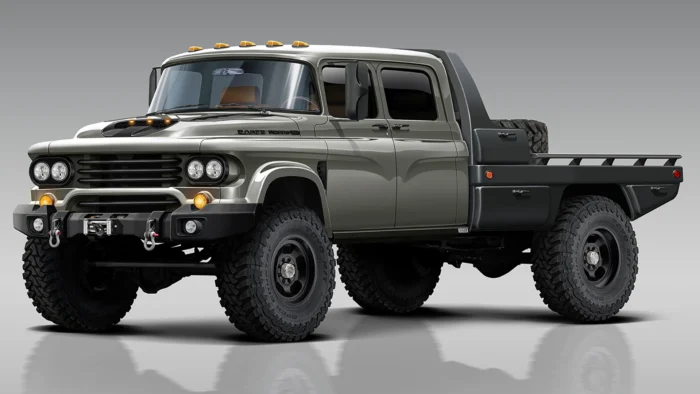 mikeroweWORKS Dodge Ram Power Wagon 00 Dodge Ram Power Wagon 1962 на виставці SEMA.