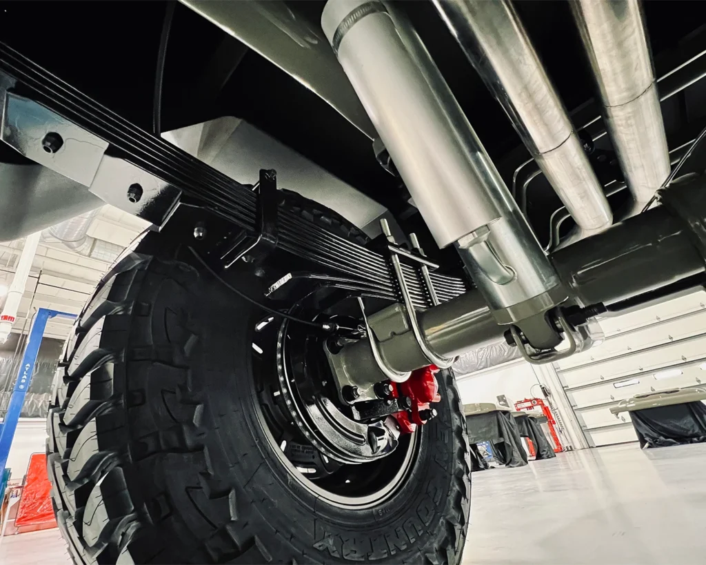 Задня підвіска Dodge Ram Power Wagon 1962 року