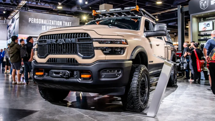sema-2024-ram-2500-power-wagon-concept 11 Концепт RAM 2500 Power Wagon на стендах виставки SEMA 2024