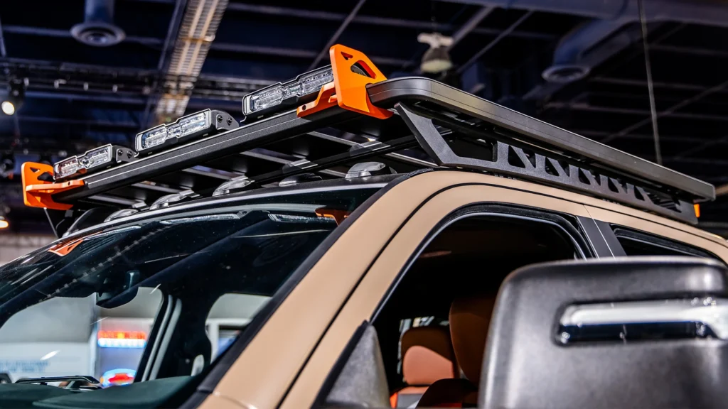 12-дюймові прямокутні світлодіодні ліхтарі TYRI концепта RAM 2500 Power Wagon.