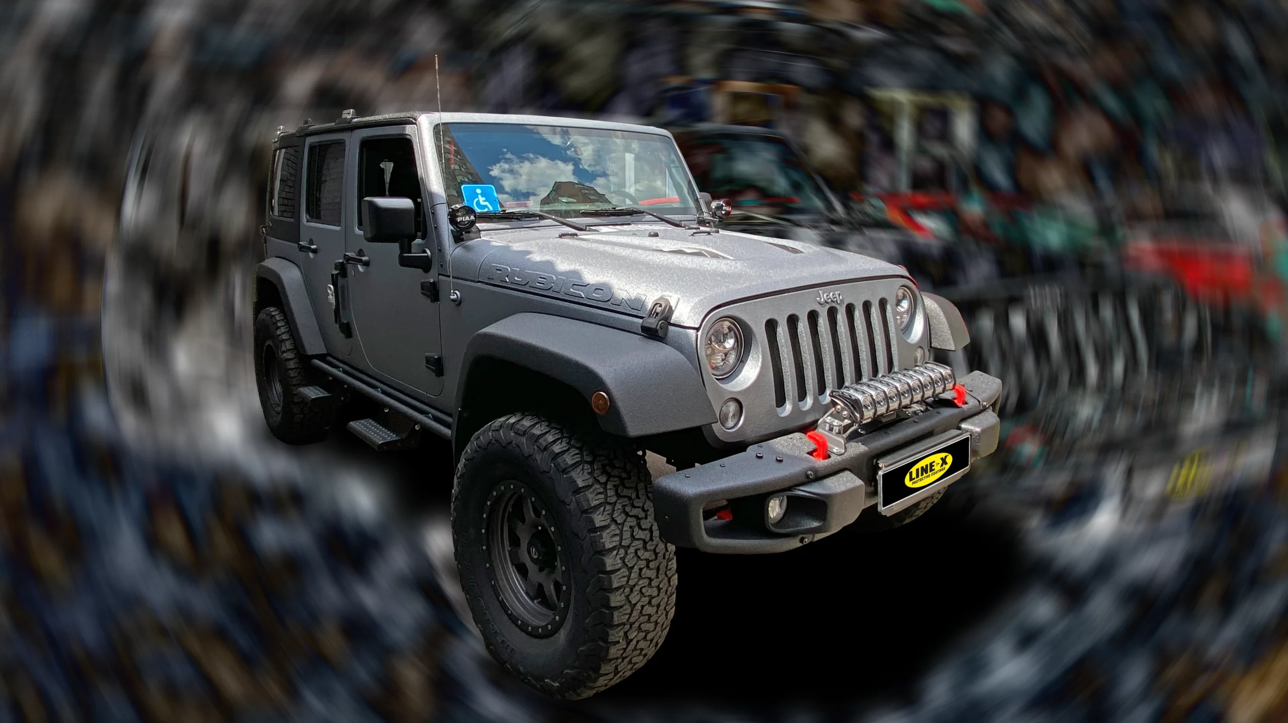 JEEP Wrangler JK RUBICON. Захист за кілька етапів