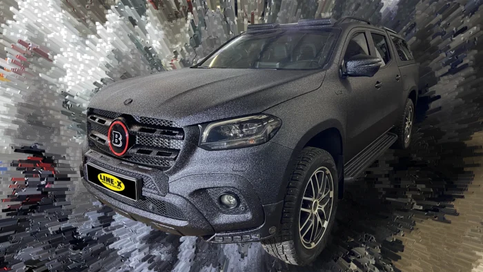 MB X-class 1 1920 x 1080 Brabus MB X-class захищений поліуретановим покриттям Line-X