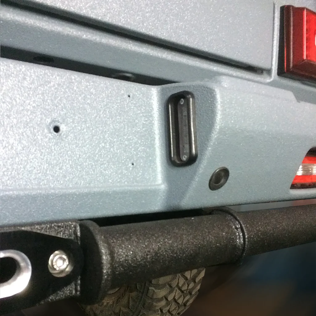 MB G-class ALFA 55. Задній силовий бампер