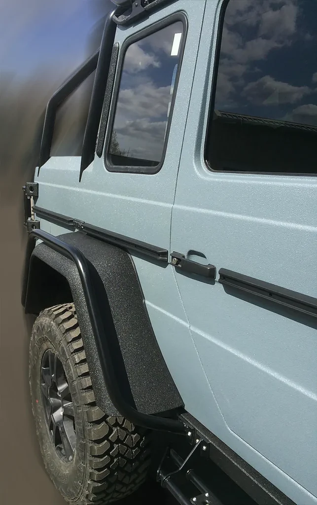 MB G-class ALFA 55. Силовий захист колісних арок