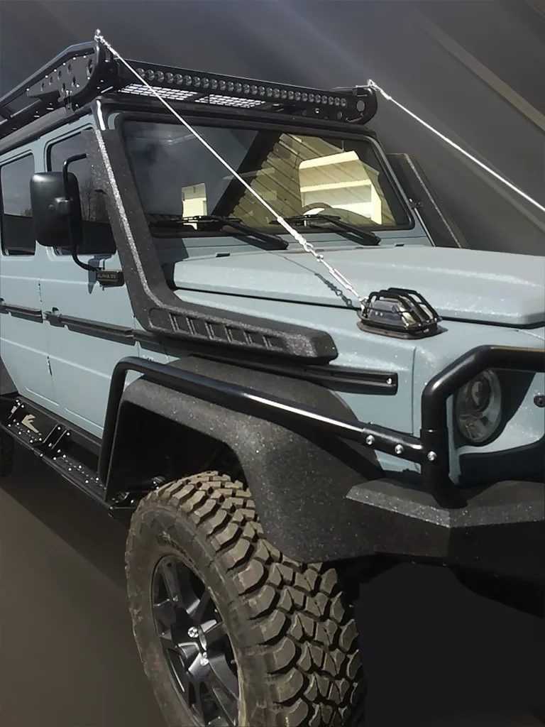 MB G-class ALFA 55. Силовий захист колісних арок