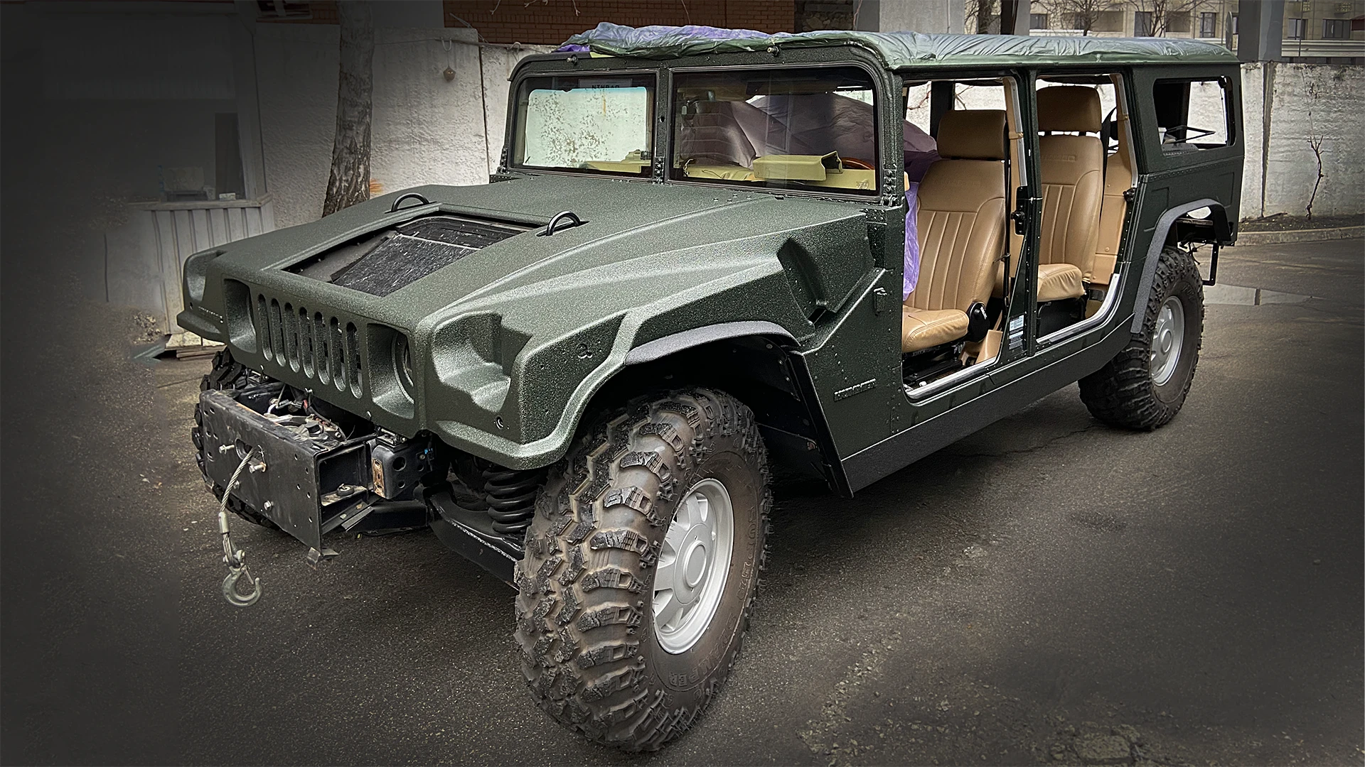 HUMMER H1 в процесі перетворення