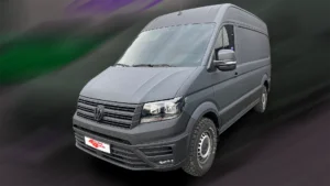 VW Crafter. Захищений Line-X зовні та у вантажному відсіку.