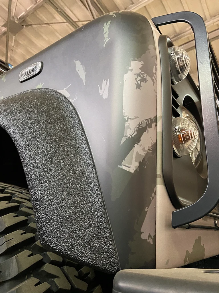 Розширювач арок LR DEFENDER 90. Покриття - Line-X