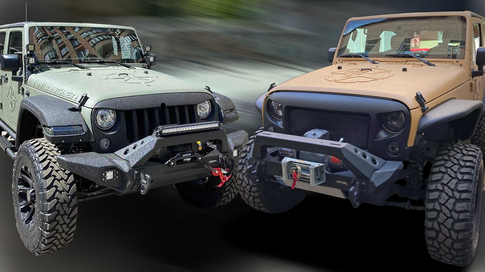 Використання Line-X для внутрішніх поверхонь в салонах JEEP WRANGLER.